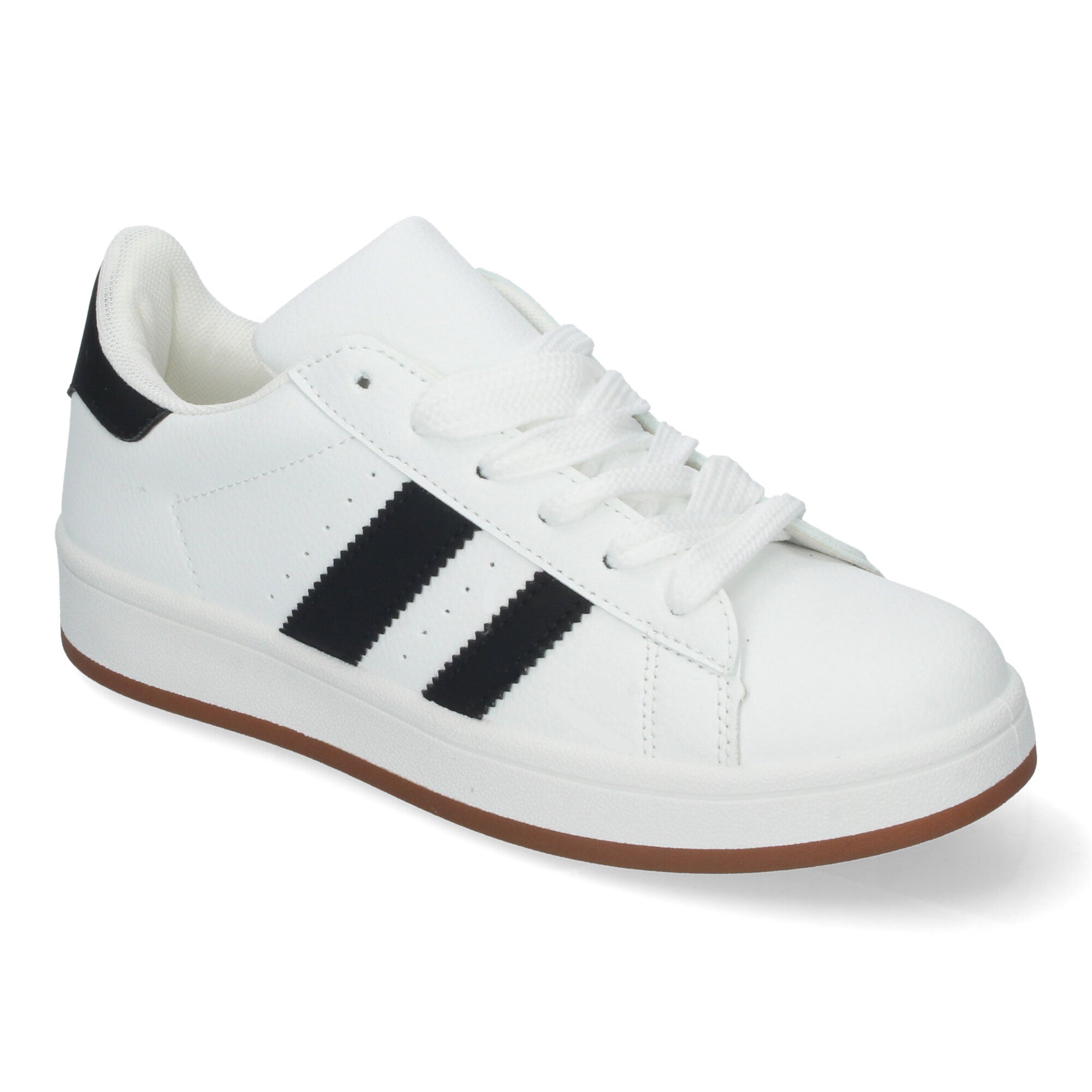 Zapatillas Deportivas Planas Estilo Casual para Mujer Blanca