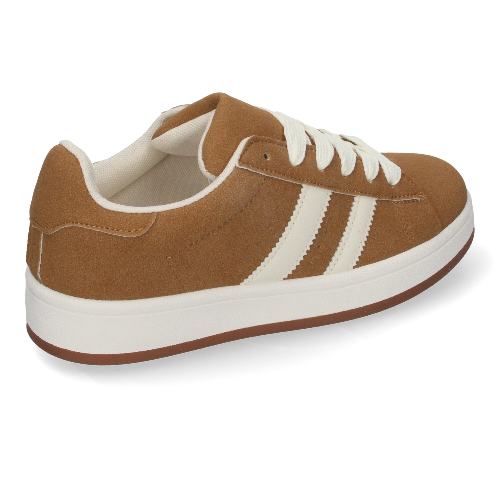 Zapatillas Deportivas Planas Estilo Casual para Mujer Camel