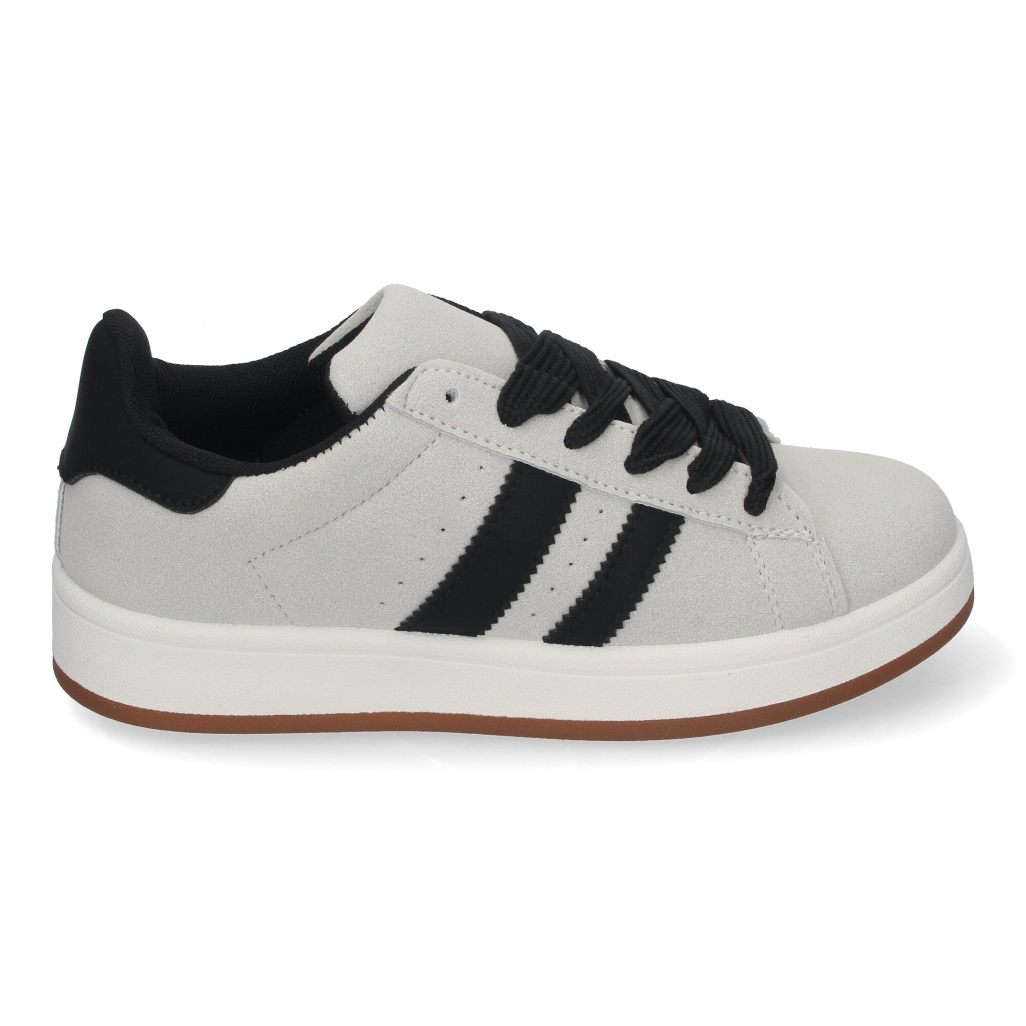 Zapatillas Deportivas Planas Estilo Casual para Mujer Grises