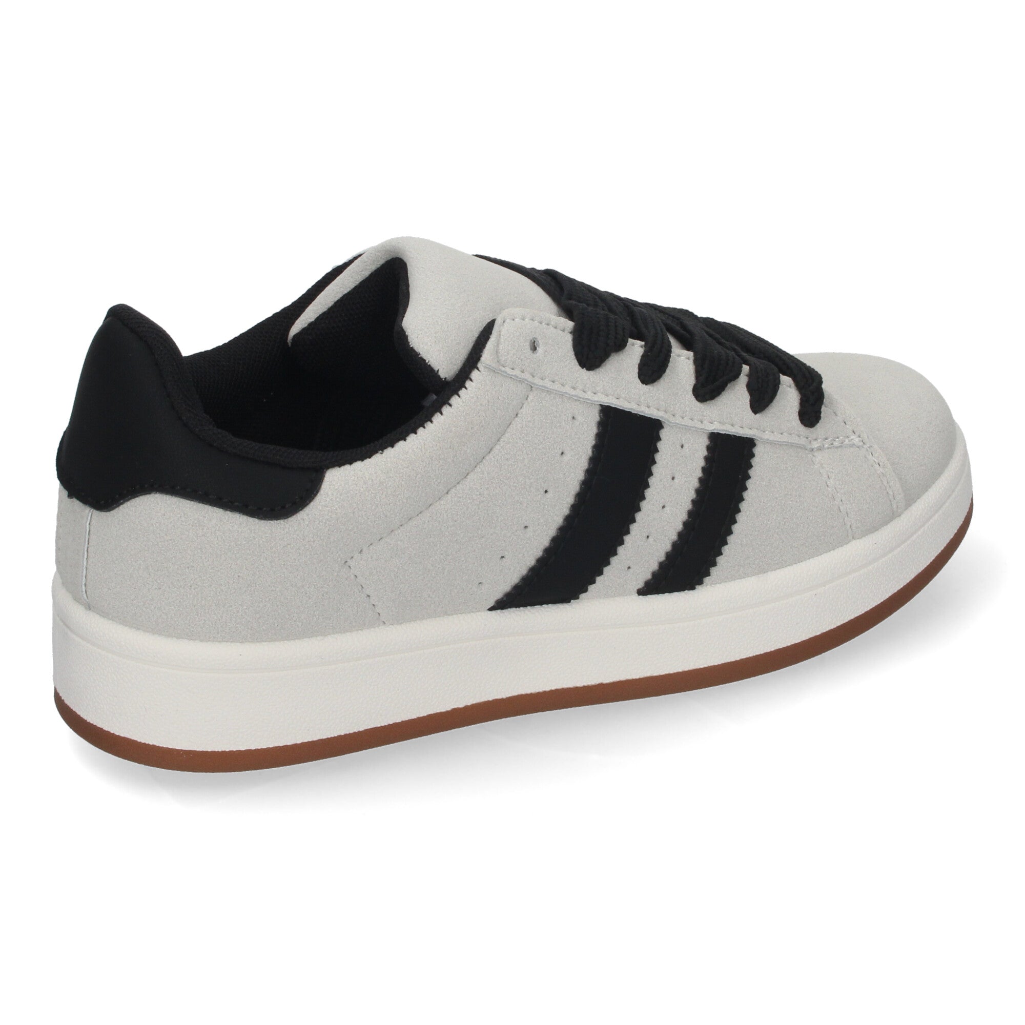 Zapatillas Deportivas Planas Estilo Casual para Mujer Grises