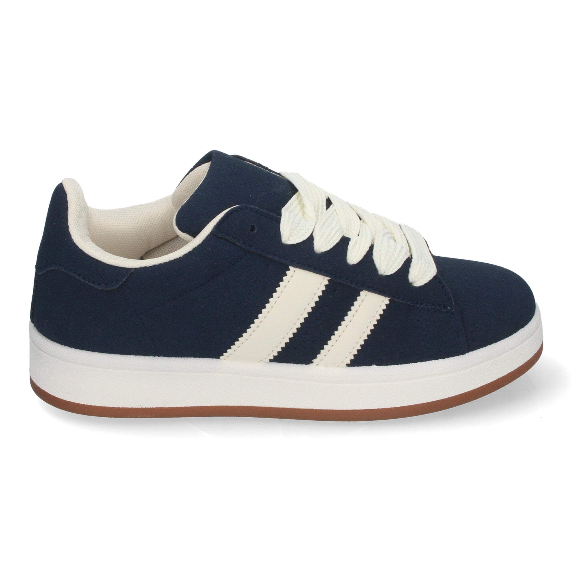 Zapatillas Deportivas Planas Estilo Casual para Mujer Marino