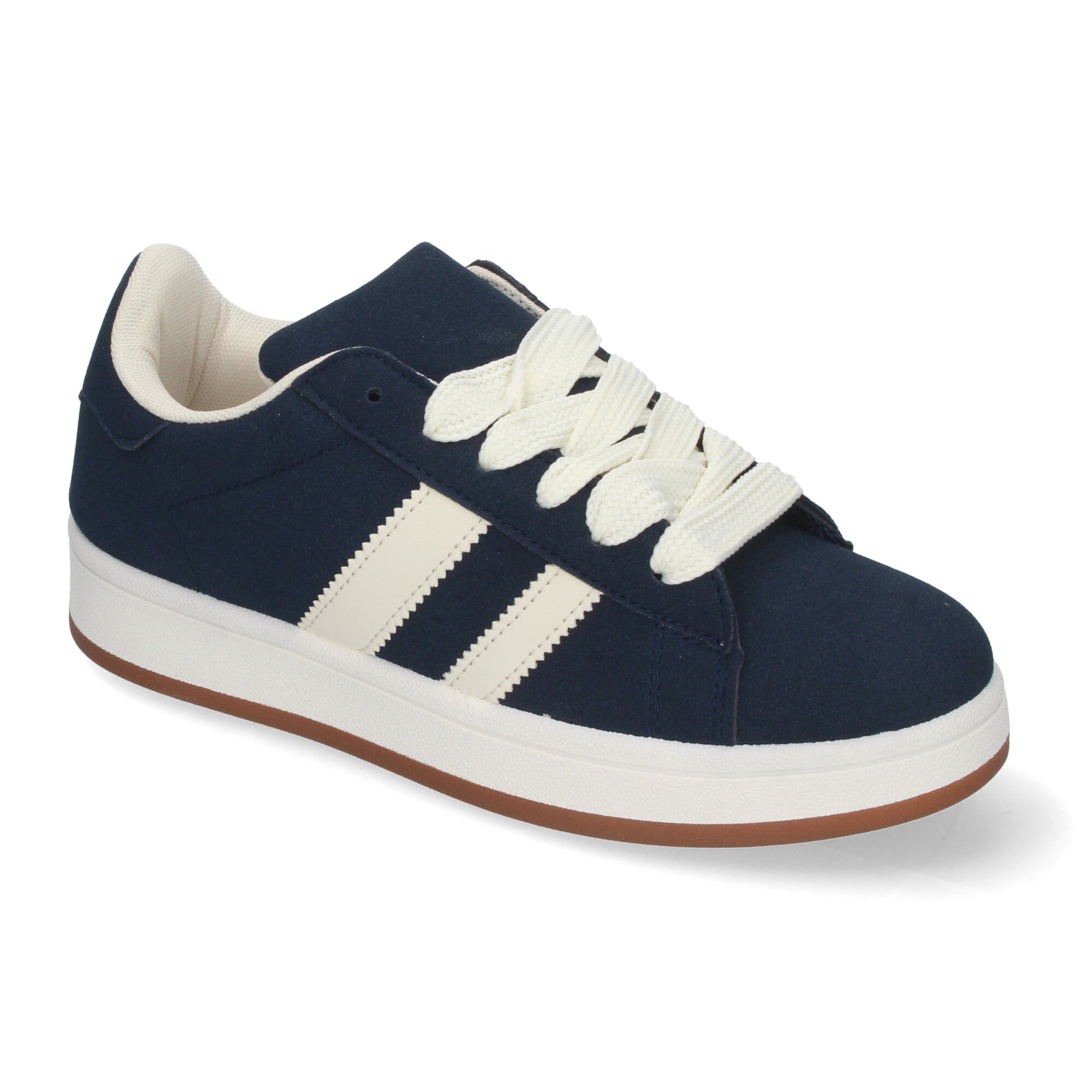 Zapatillas Deportivas Planas Estilo Casual para Mujer Marino