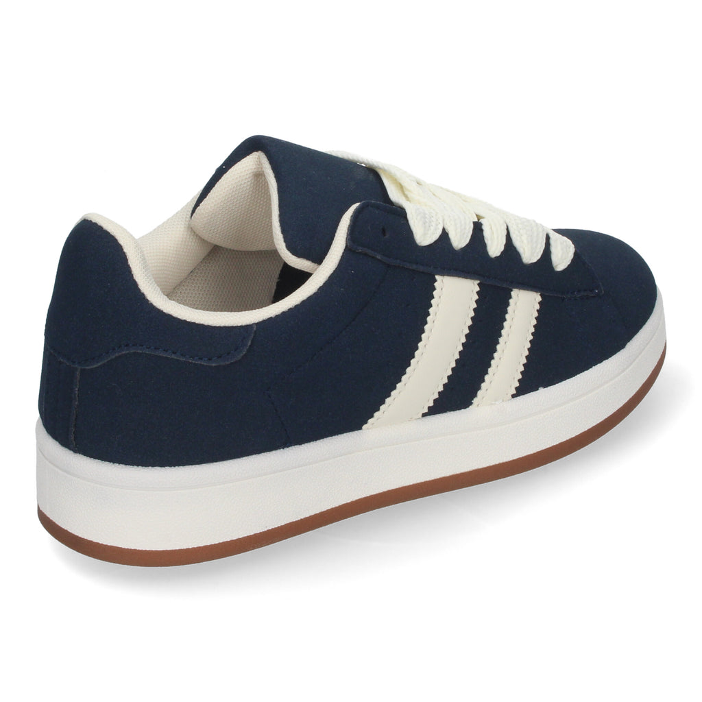 Zapatillas Deportivas Planas Estilo Casual para Mujer Marino