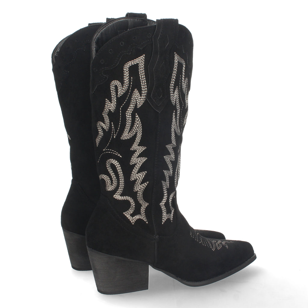 Bota Campera con Tacon para Mujer