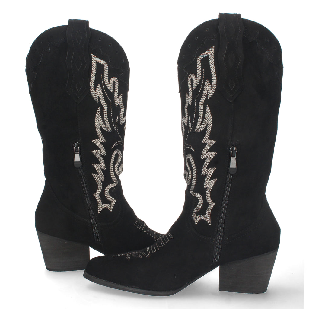 Bota Campera con Tacon para Mujer