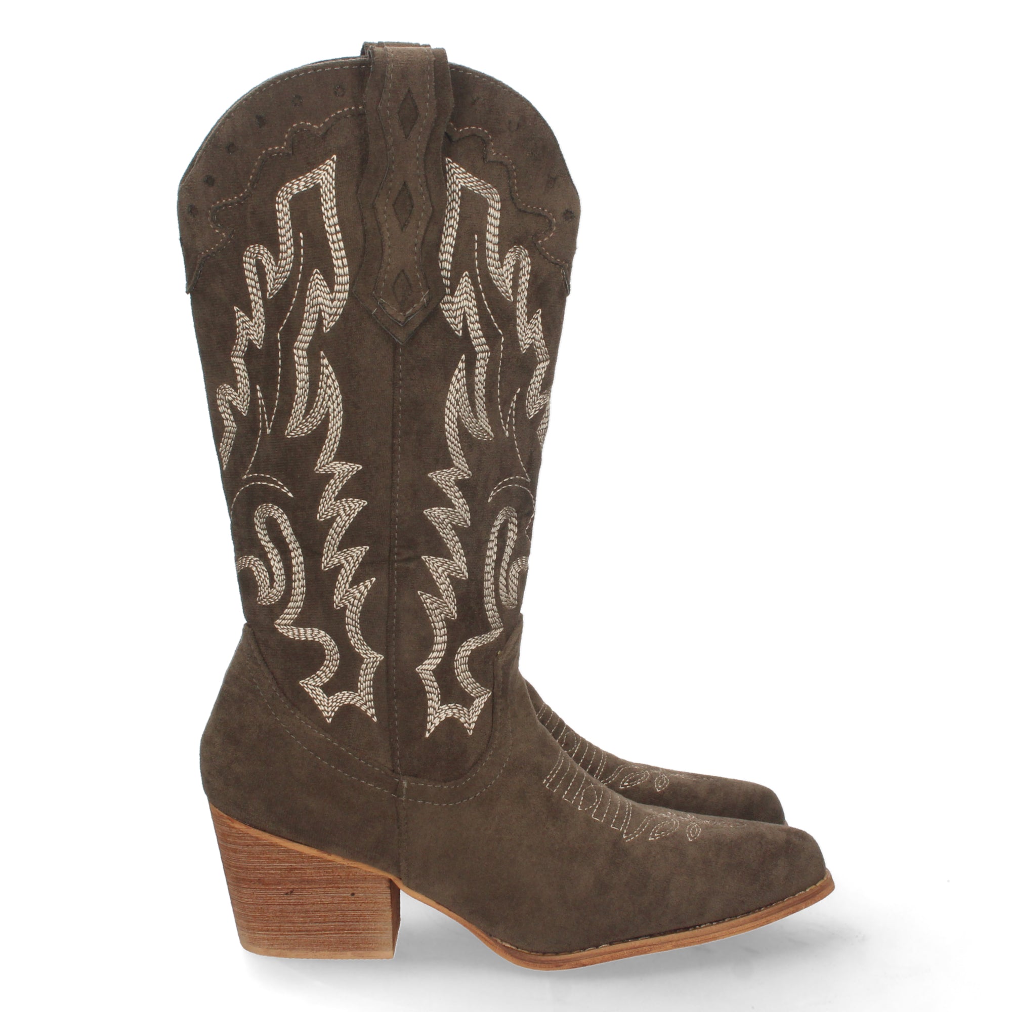 Bota Campera con Tacon para Mujer