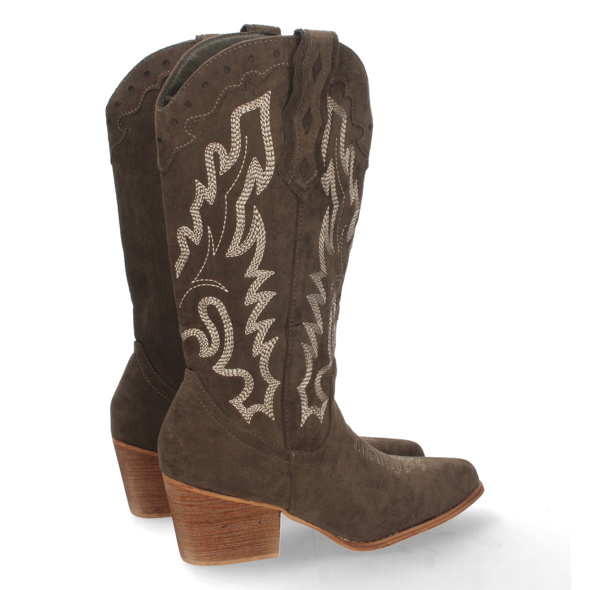 Bota Campera con Tacon para Mujer