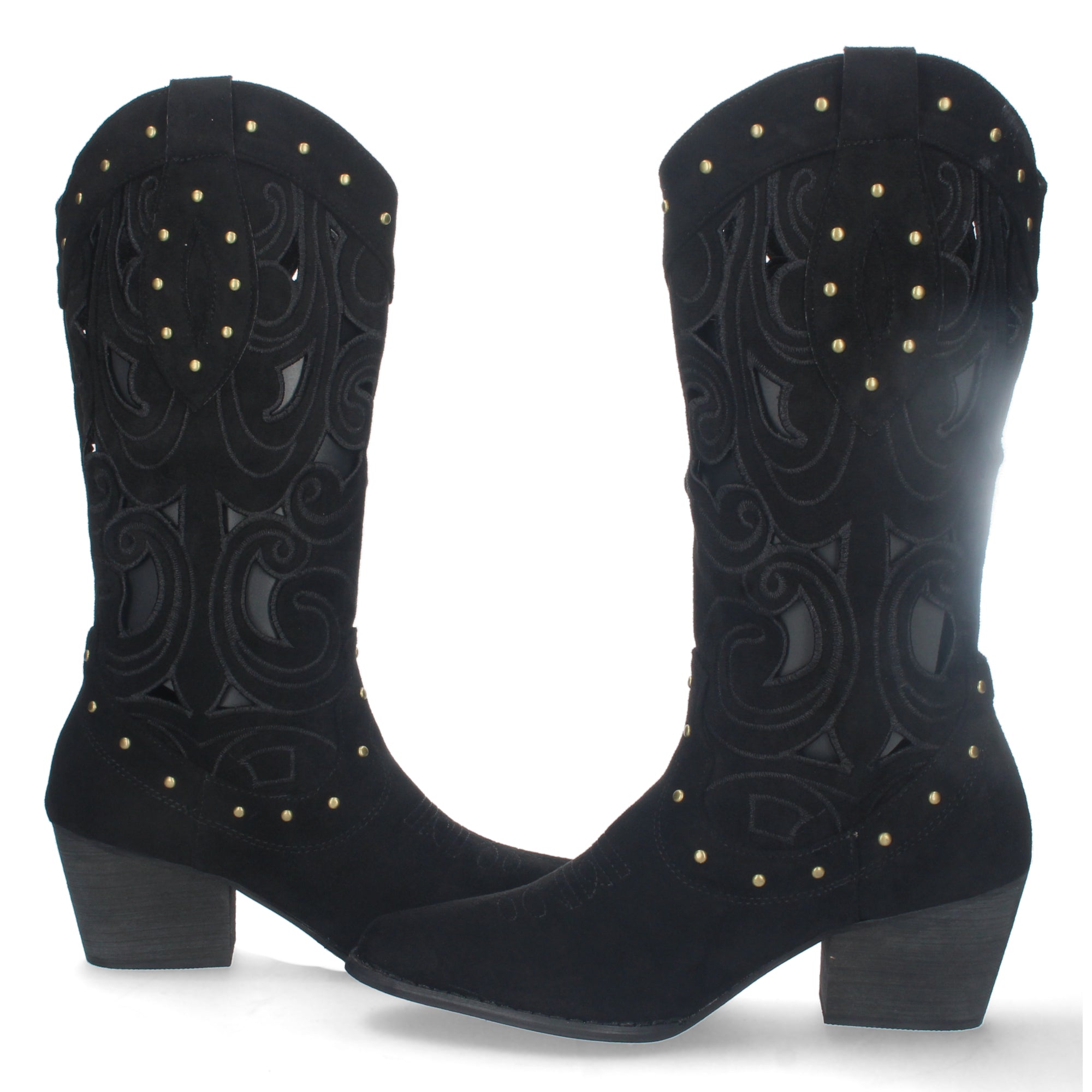 Bota de Tacón para Mujer Comoda con Calados