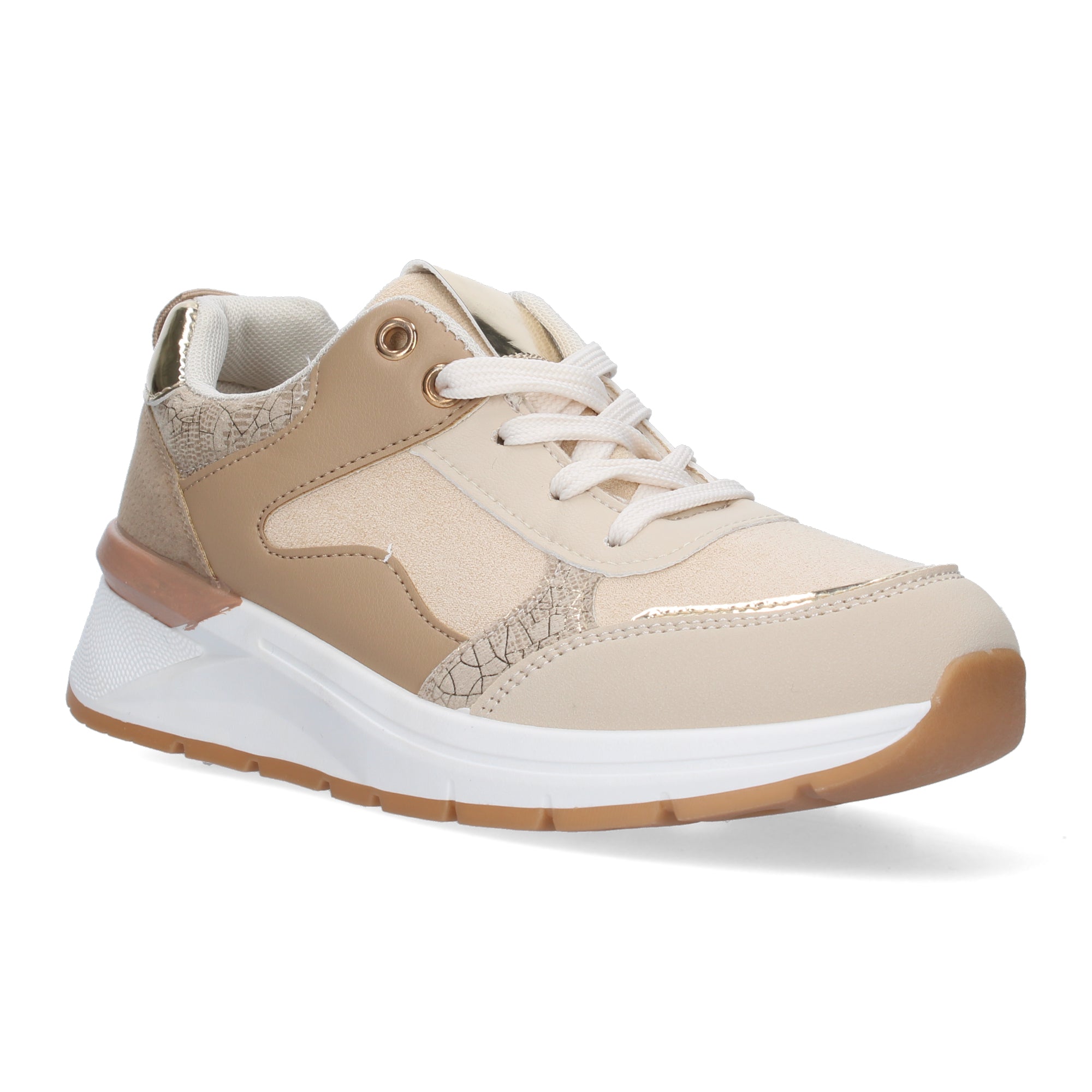 Deportiva para mujer comoda Beige