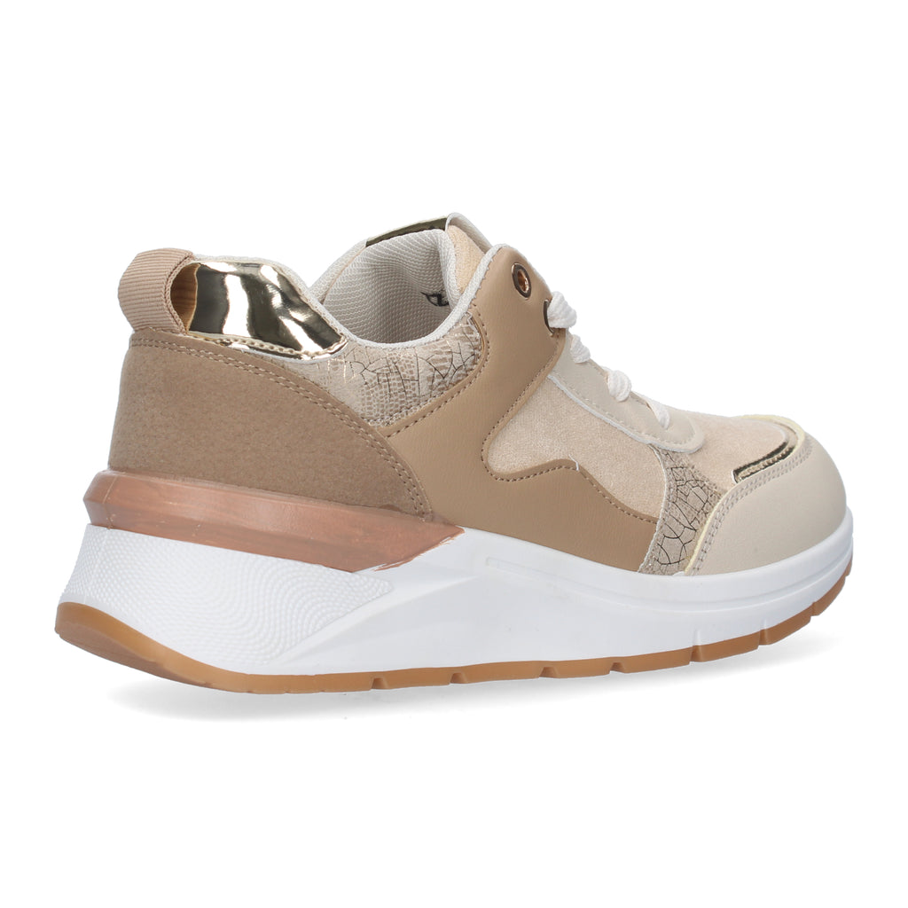 Deportiva para mujer comoda Beige