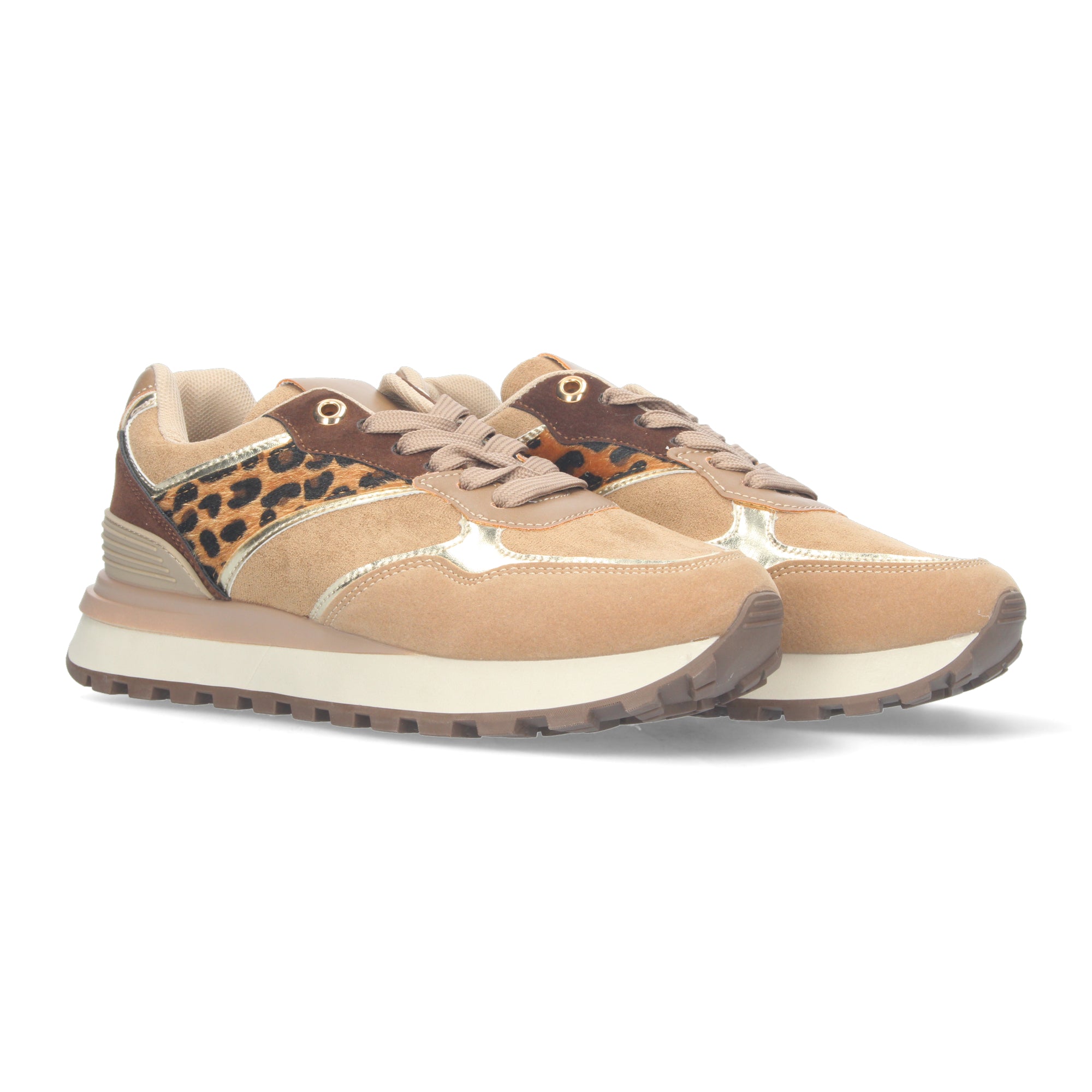 Deportiva para mujer comoda Kaki