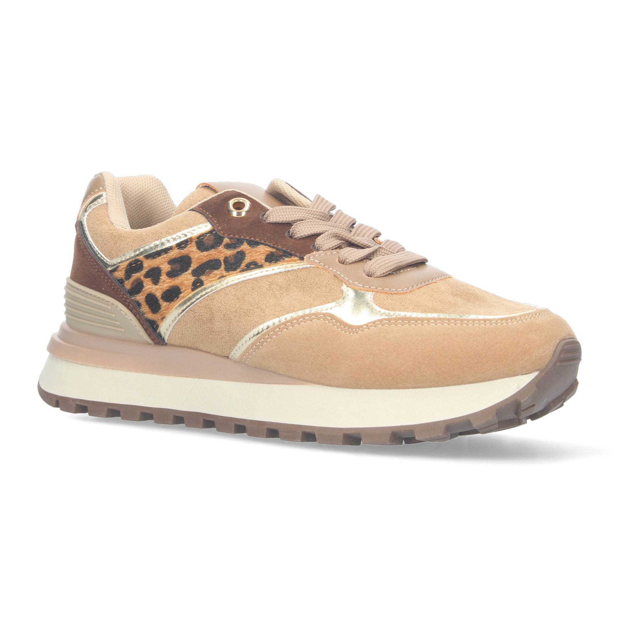 Deportiva para mujer comoda Kaki