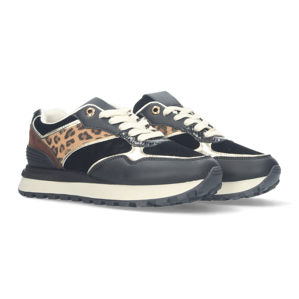 Deportiva para mujer comodas Negra