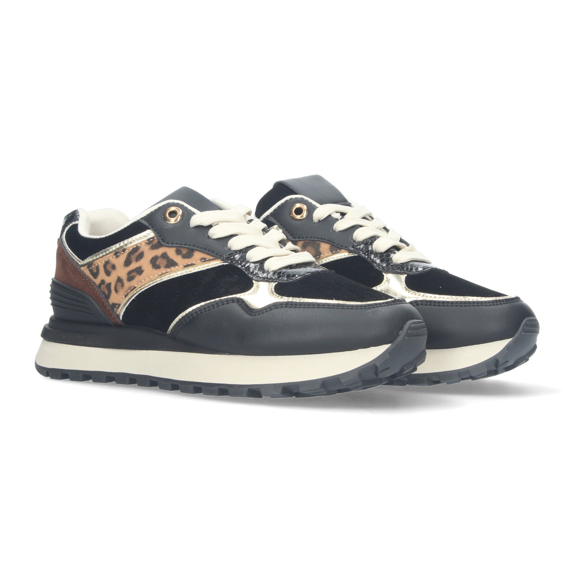 Deportiva para mujer comodas Negra