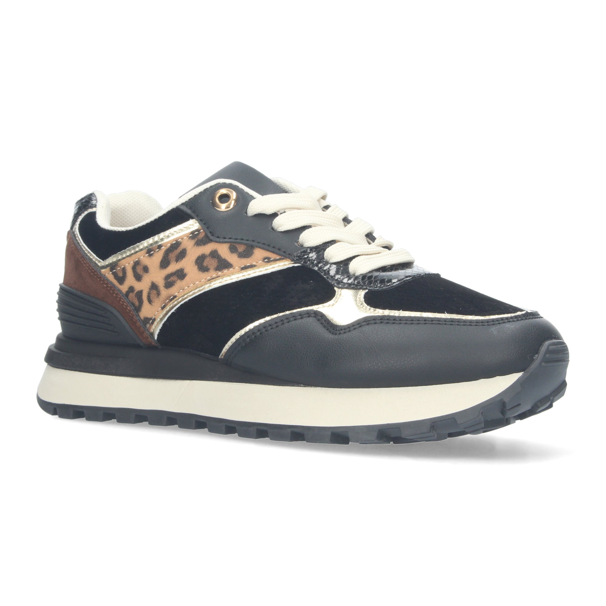 Deportiva para mujer comodas Negra