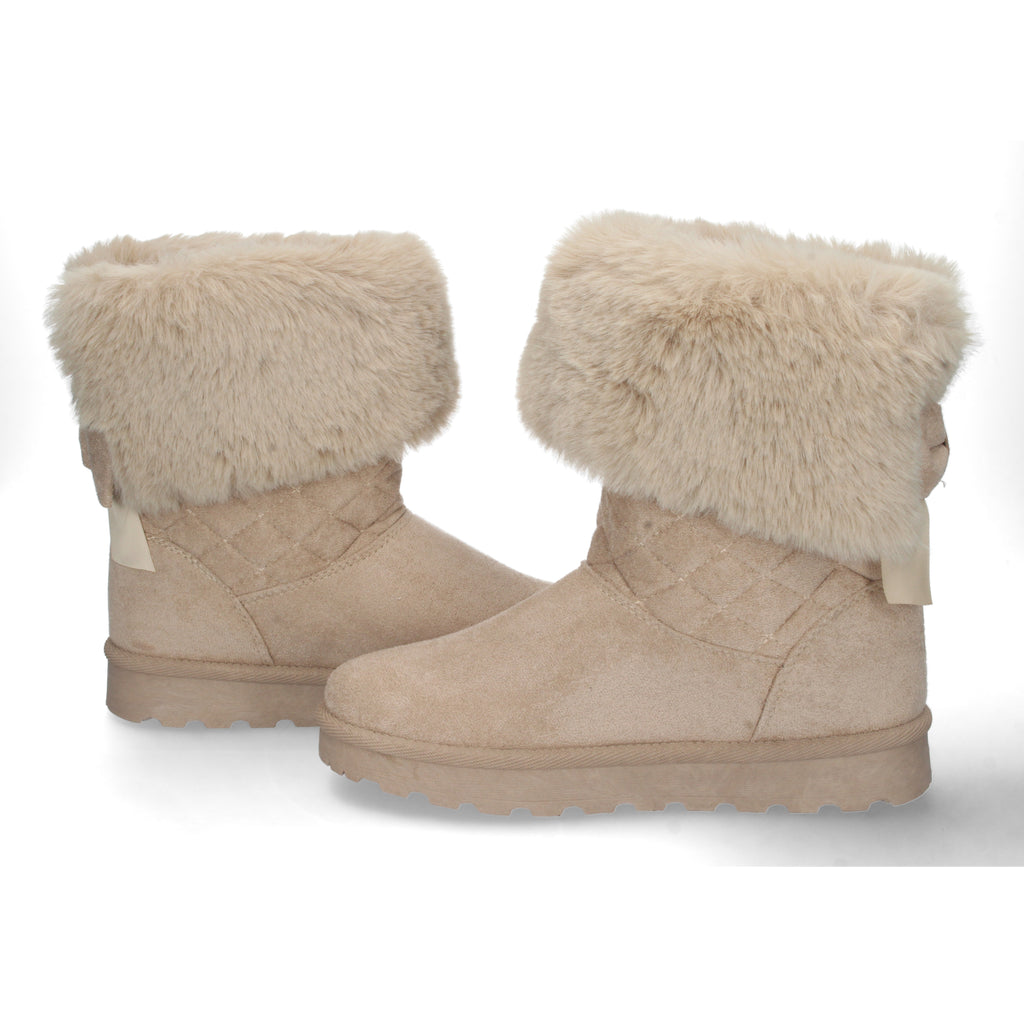 Botin australiano beige con forrado interior