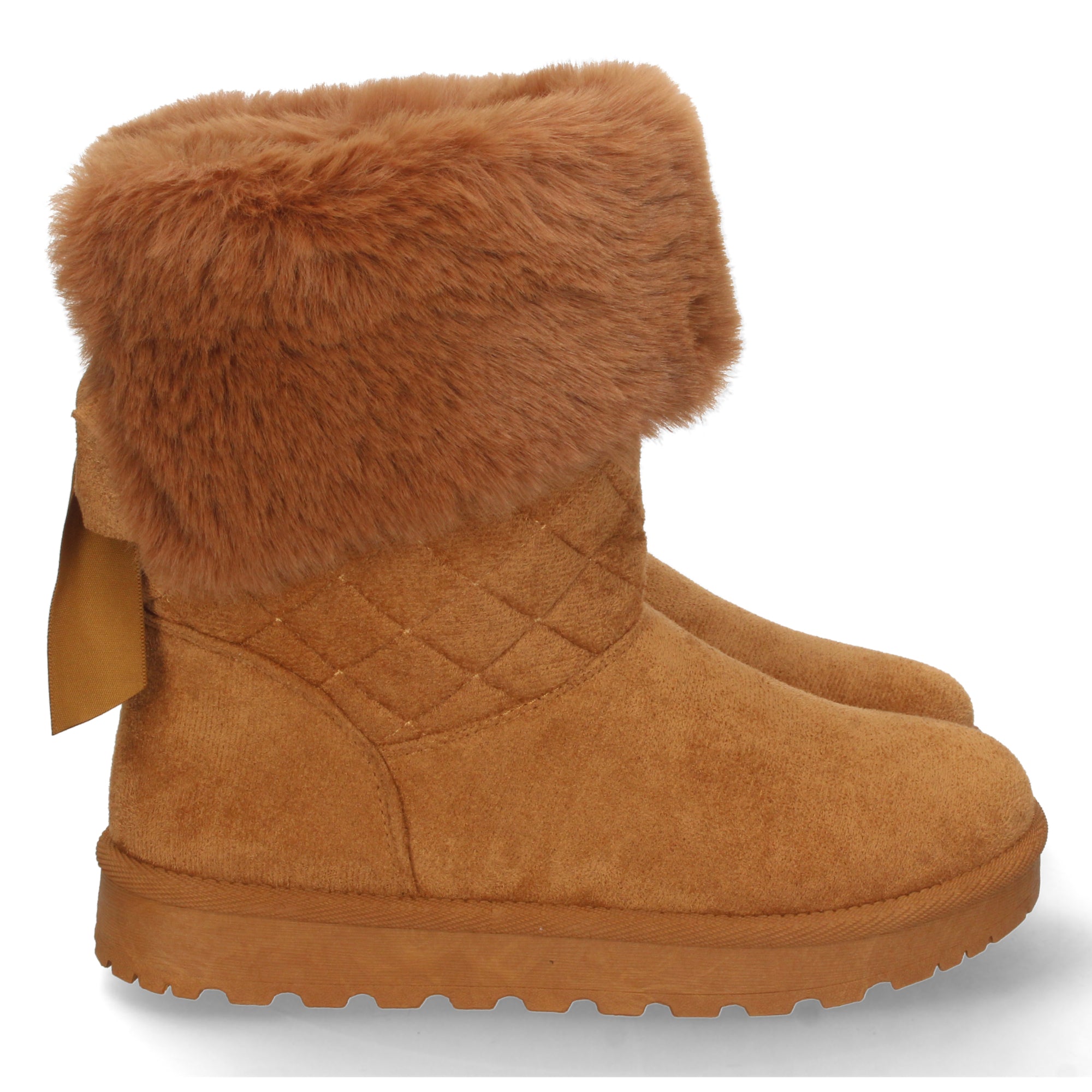 Botin australiano camel con pelo interior