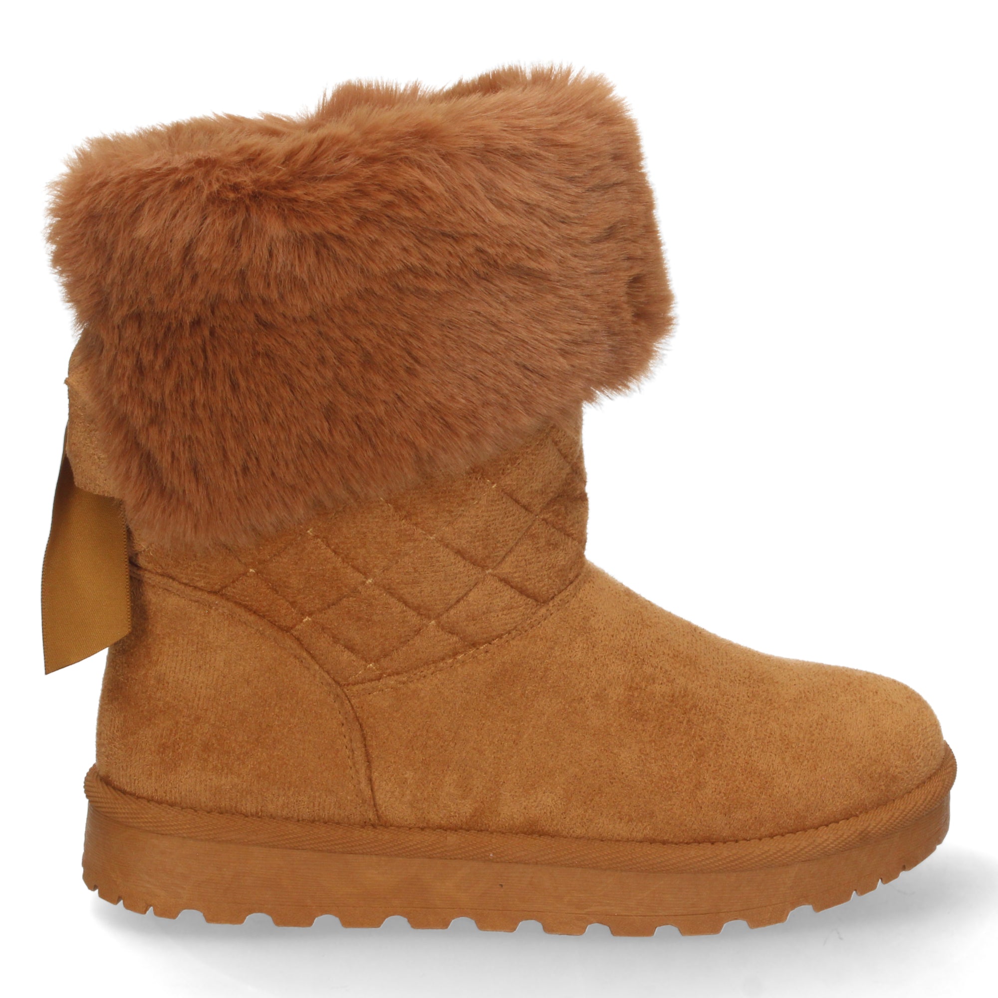 Botin australiano camel con pelo interior