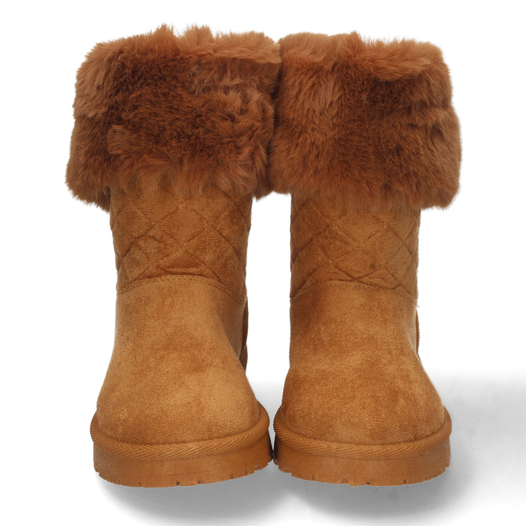 Botin australiano camel con pelo interior