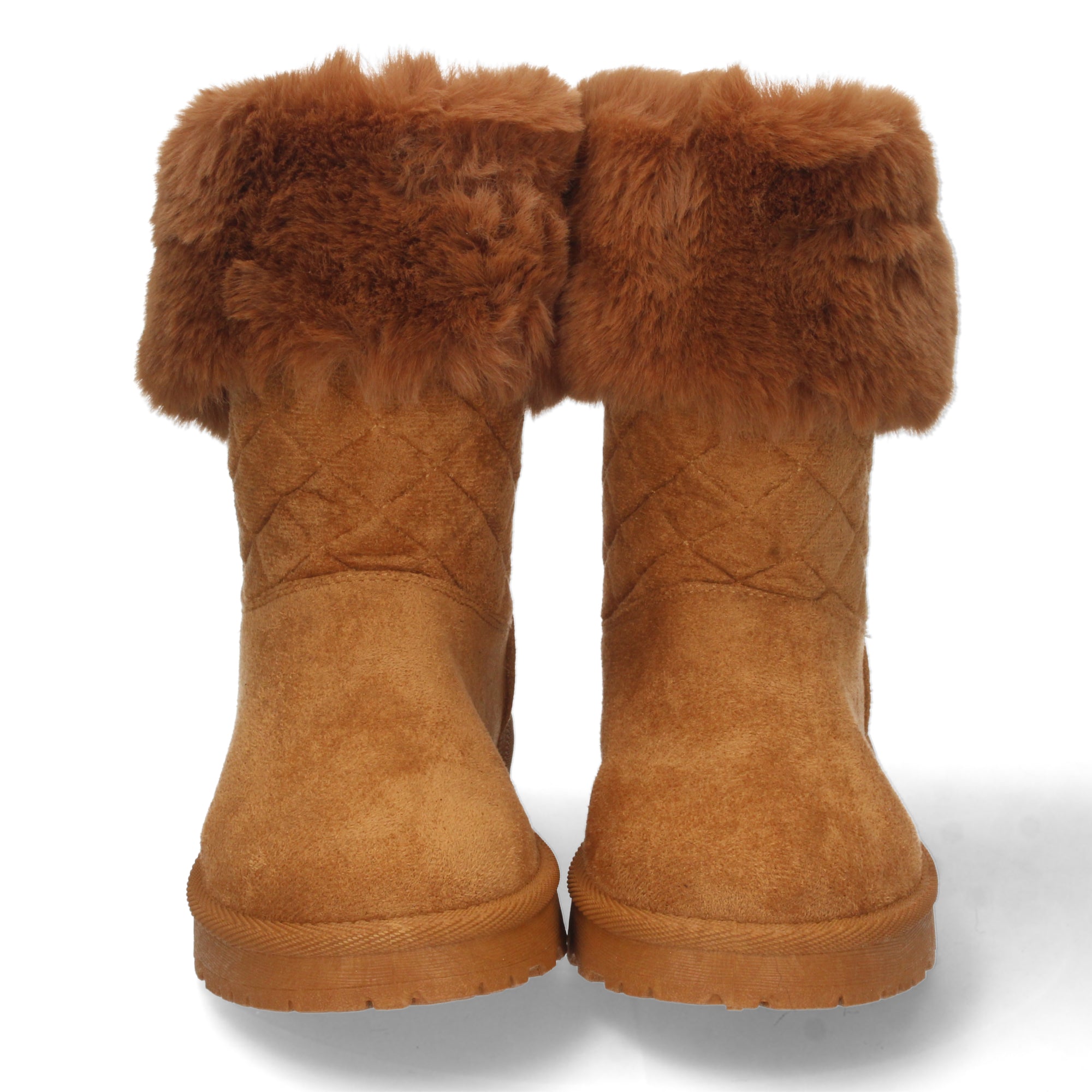 Botin australiano camel con pelo interior