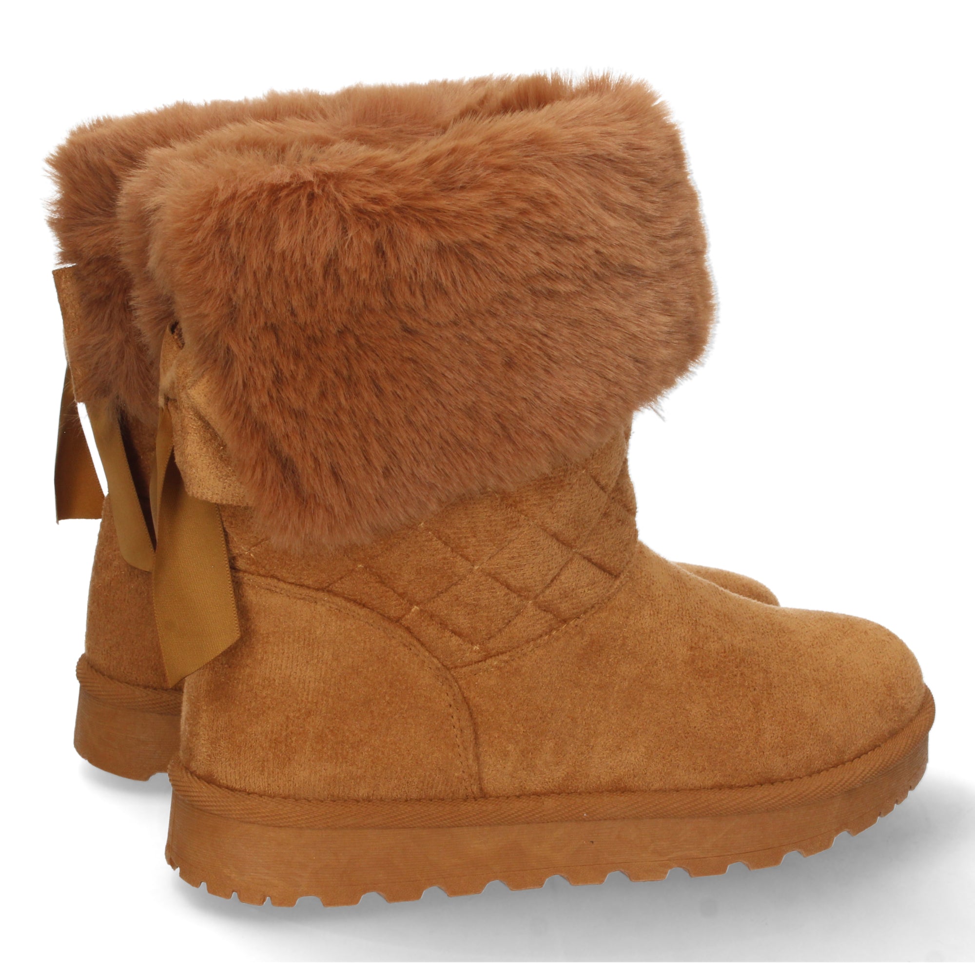 Botin australiano camel con pelo interior