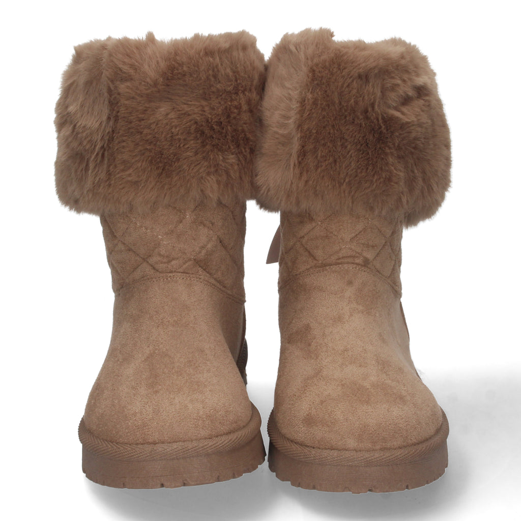 Botin australiano kaki con pelo interior
