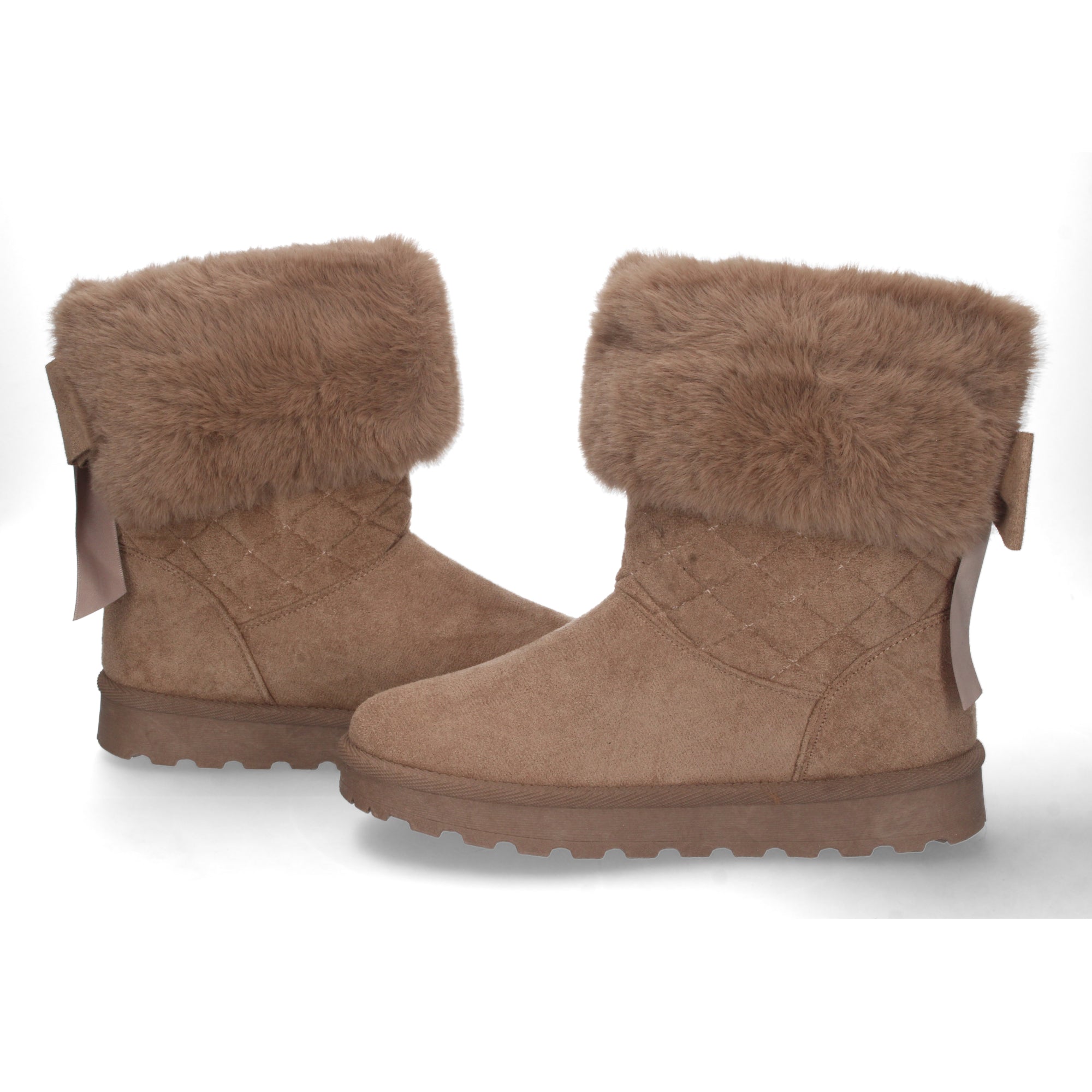 Botin australiano kaki con pelo interior