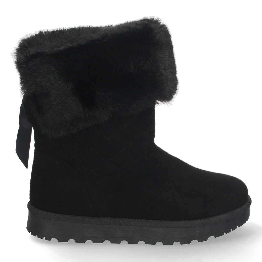 Botin australiano negro con pelo interior