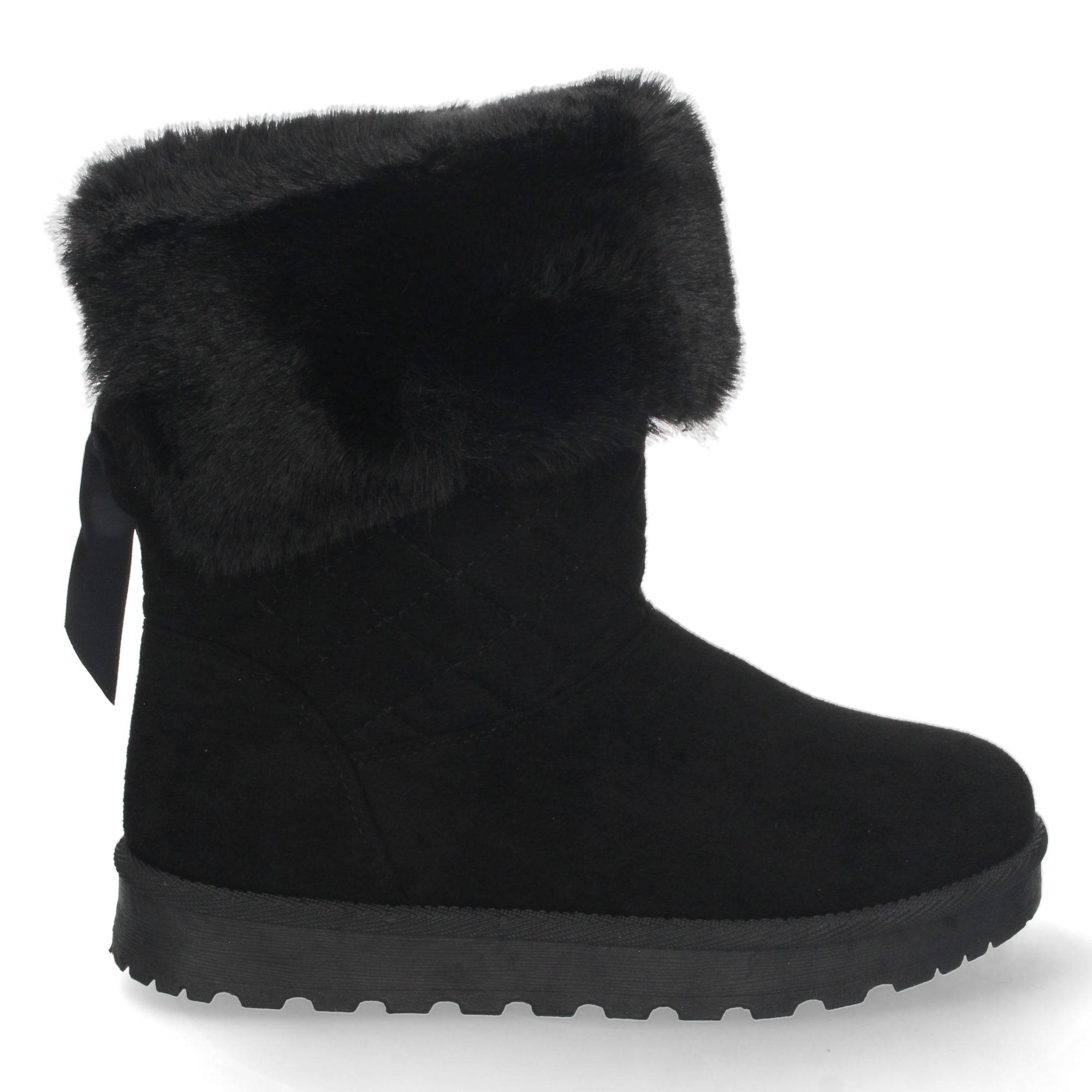 Botin australiano negro con pelo interior
