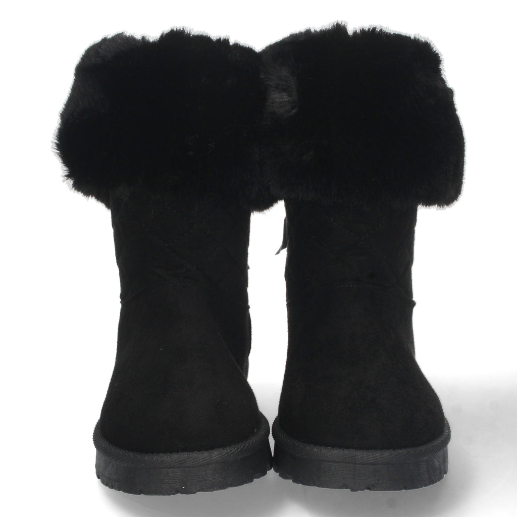 Botin australiano negro con pelo interior