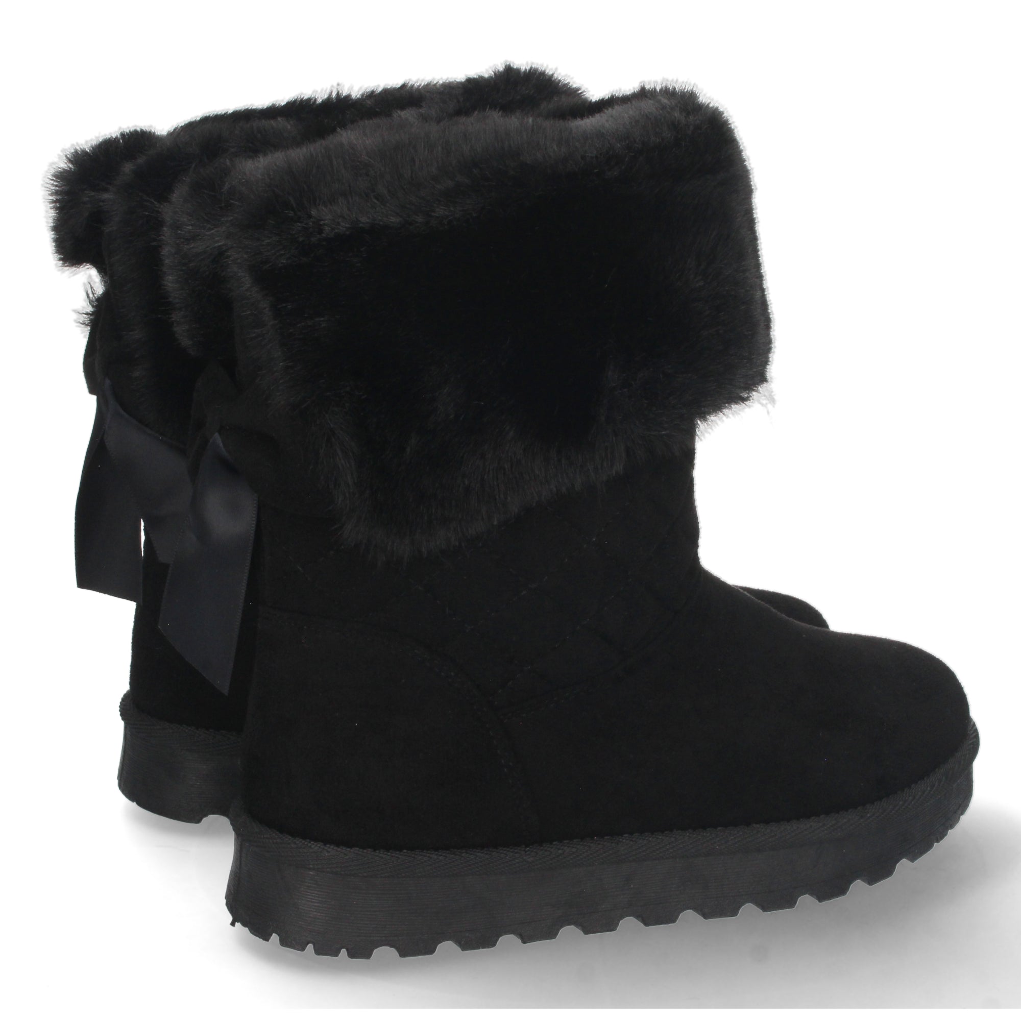 Botin australiano negro con pelo interior