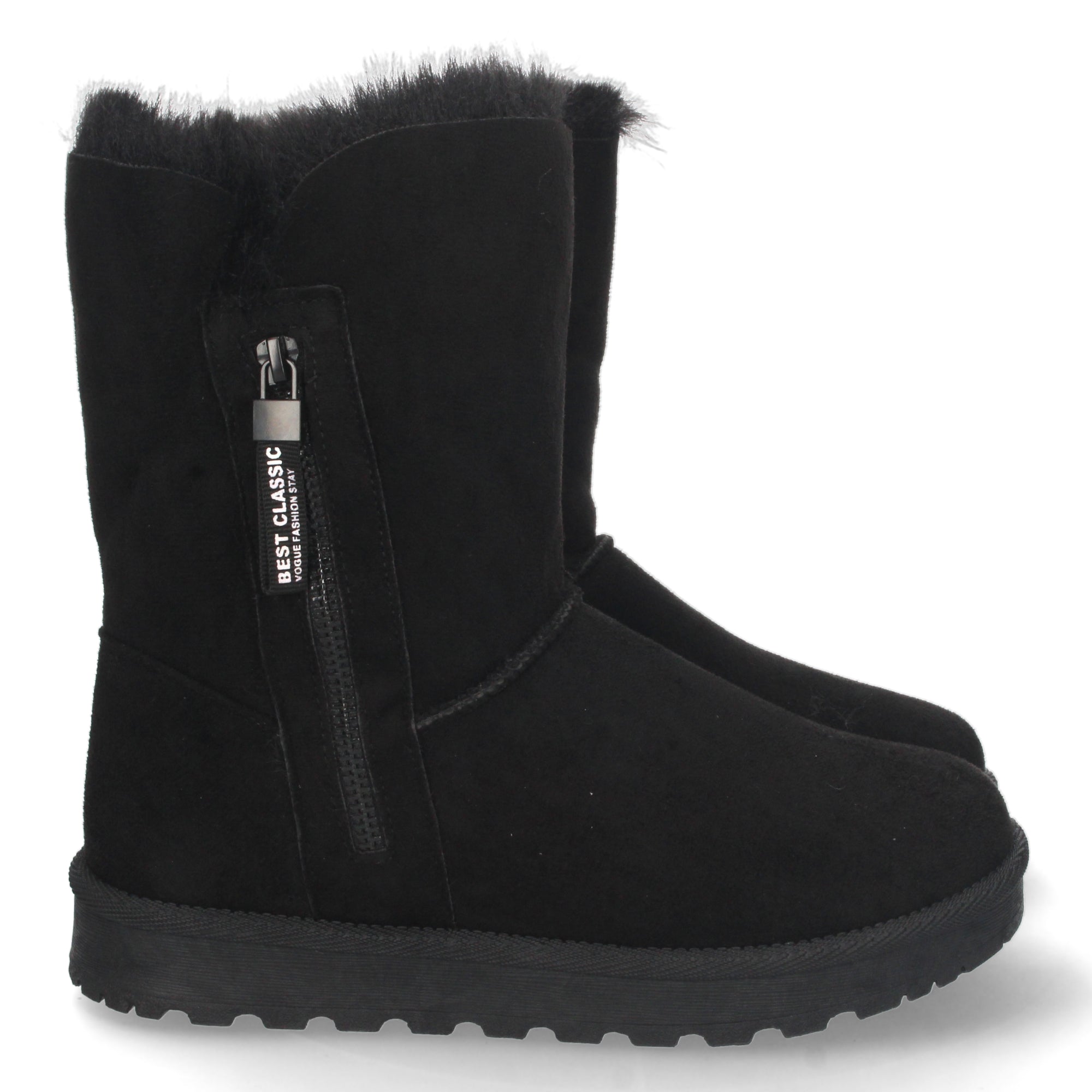 Botin negro australiano con pelo interior