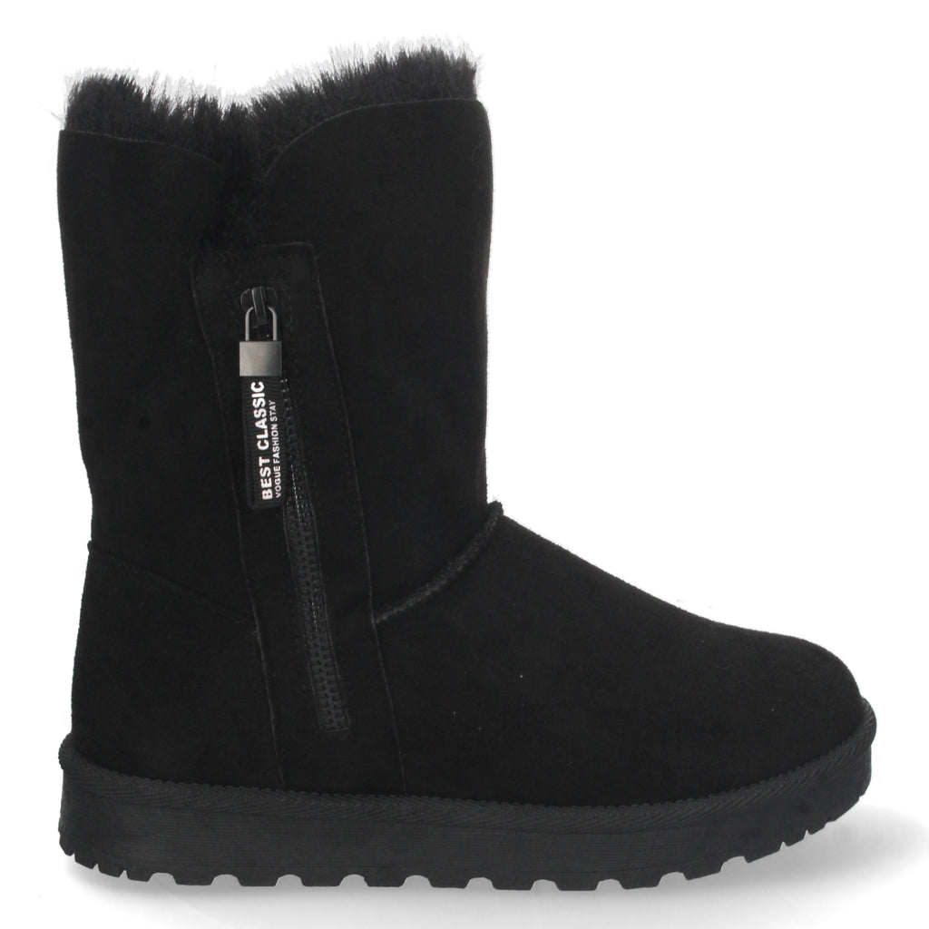 Botin negro australiano con pelo interior