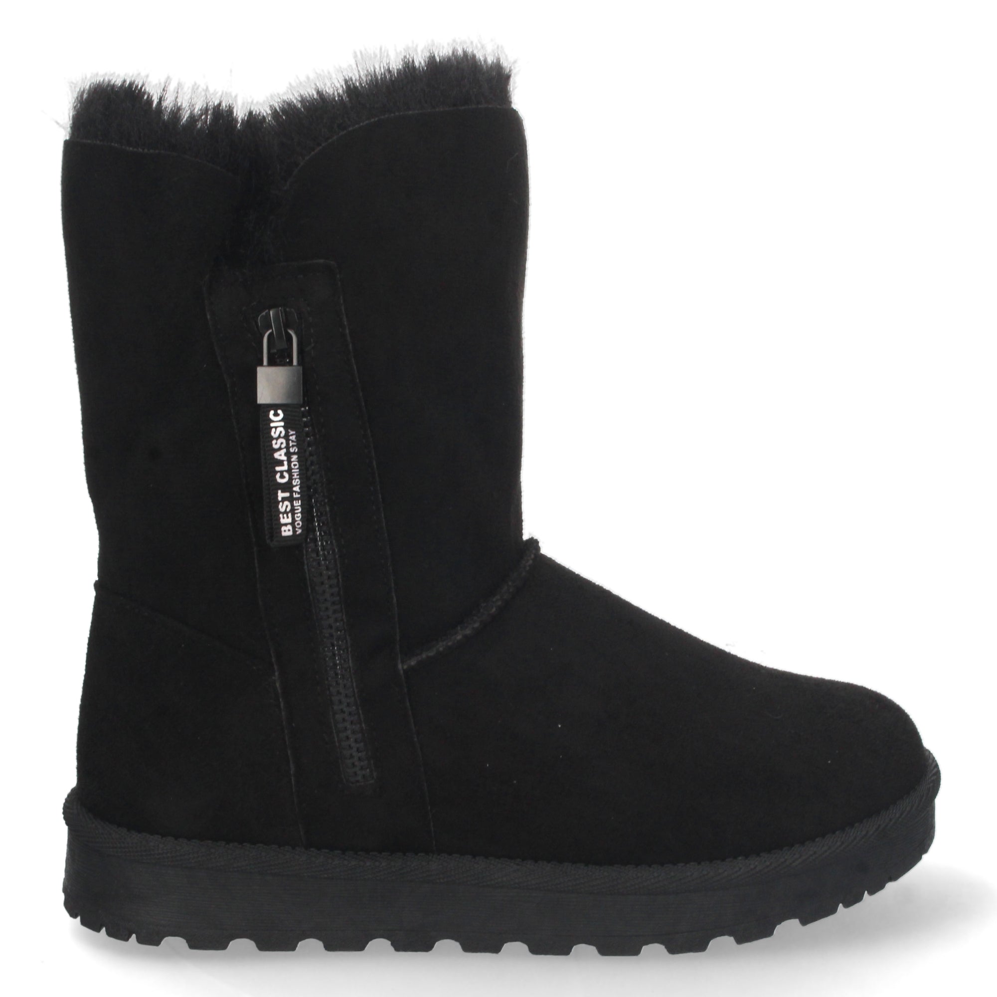 Botin negro australiano con pelo interior