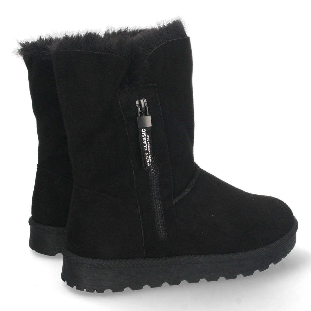 Botin negro australiano con pelo interior