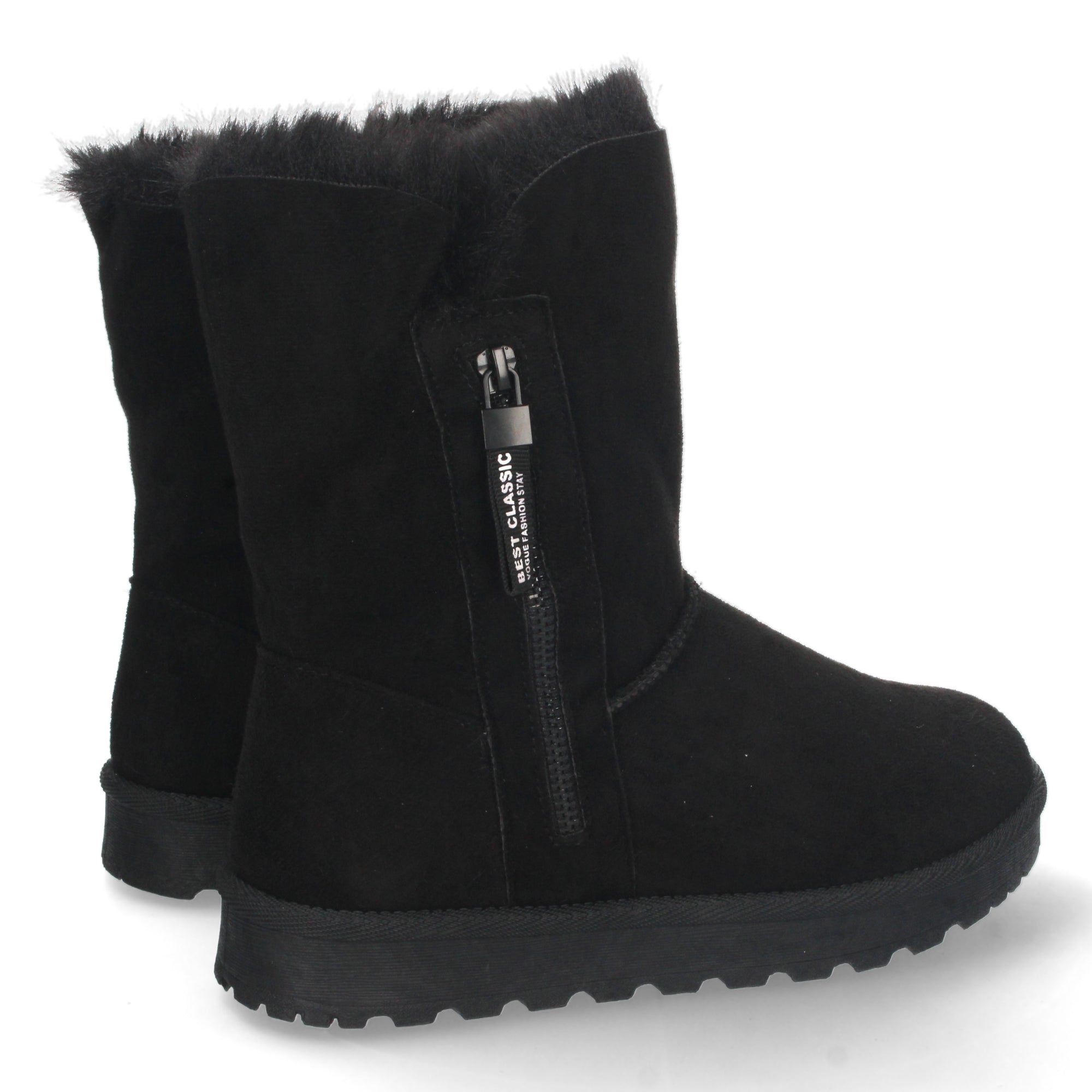 Botin negro australiano con pelo interior