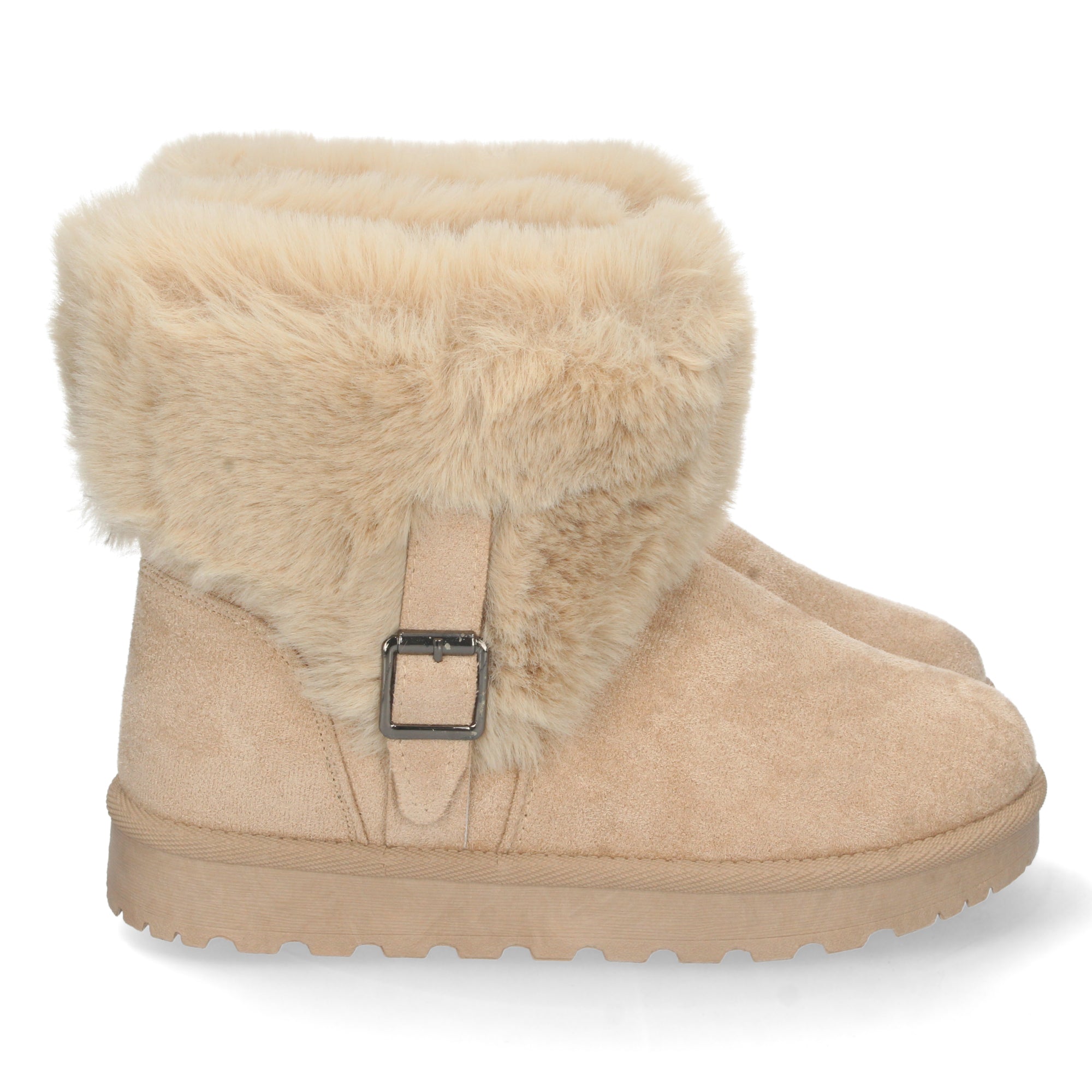Botin australiano beige con pelo interior