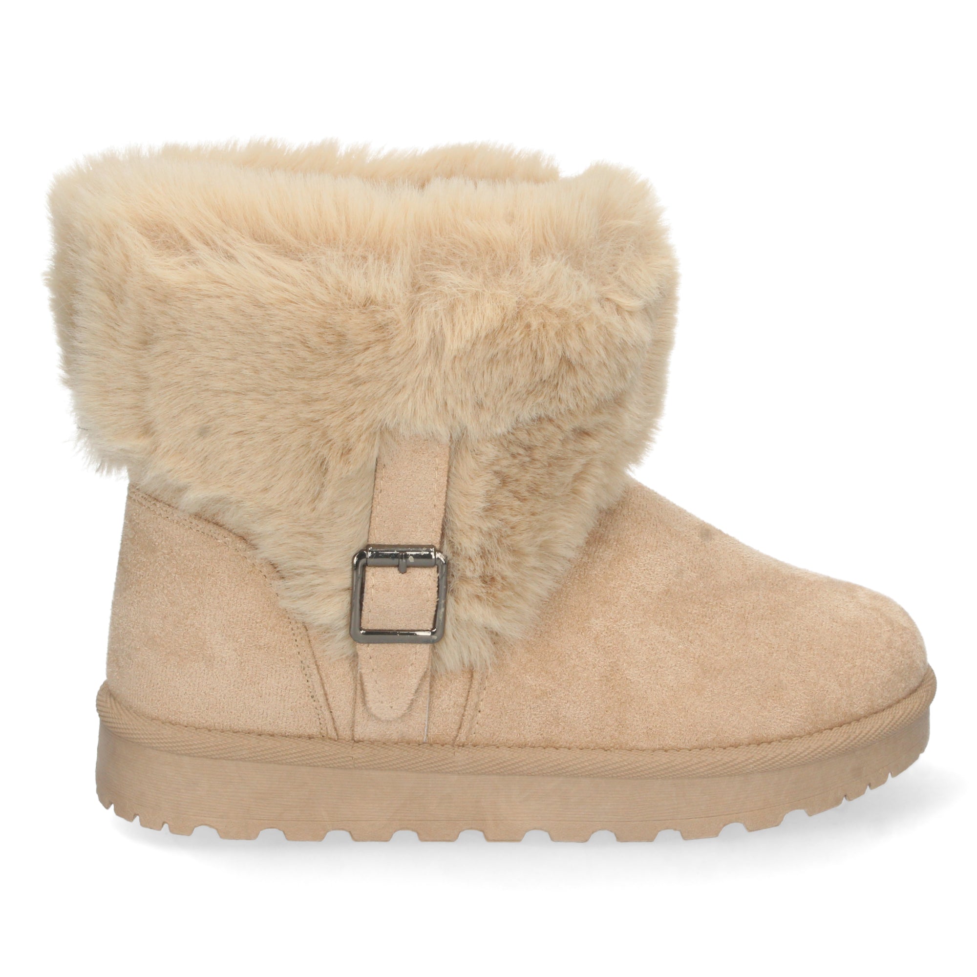 Botin australiano beige con pelo interior