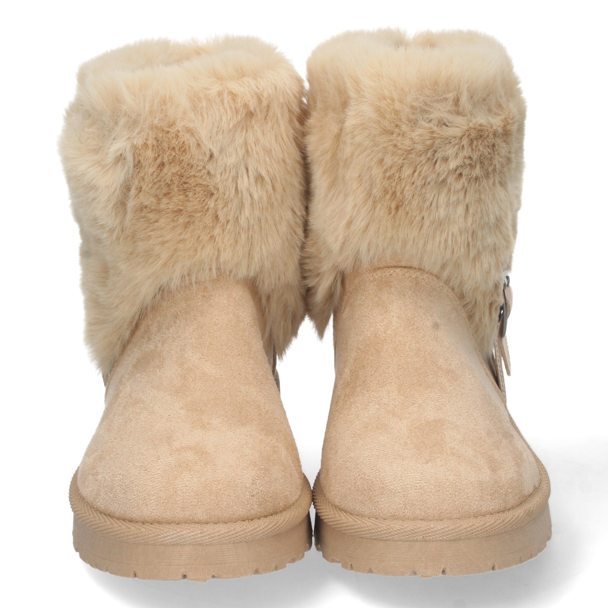 Botin australiano beige con pelo interior