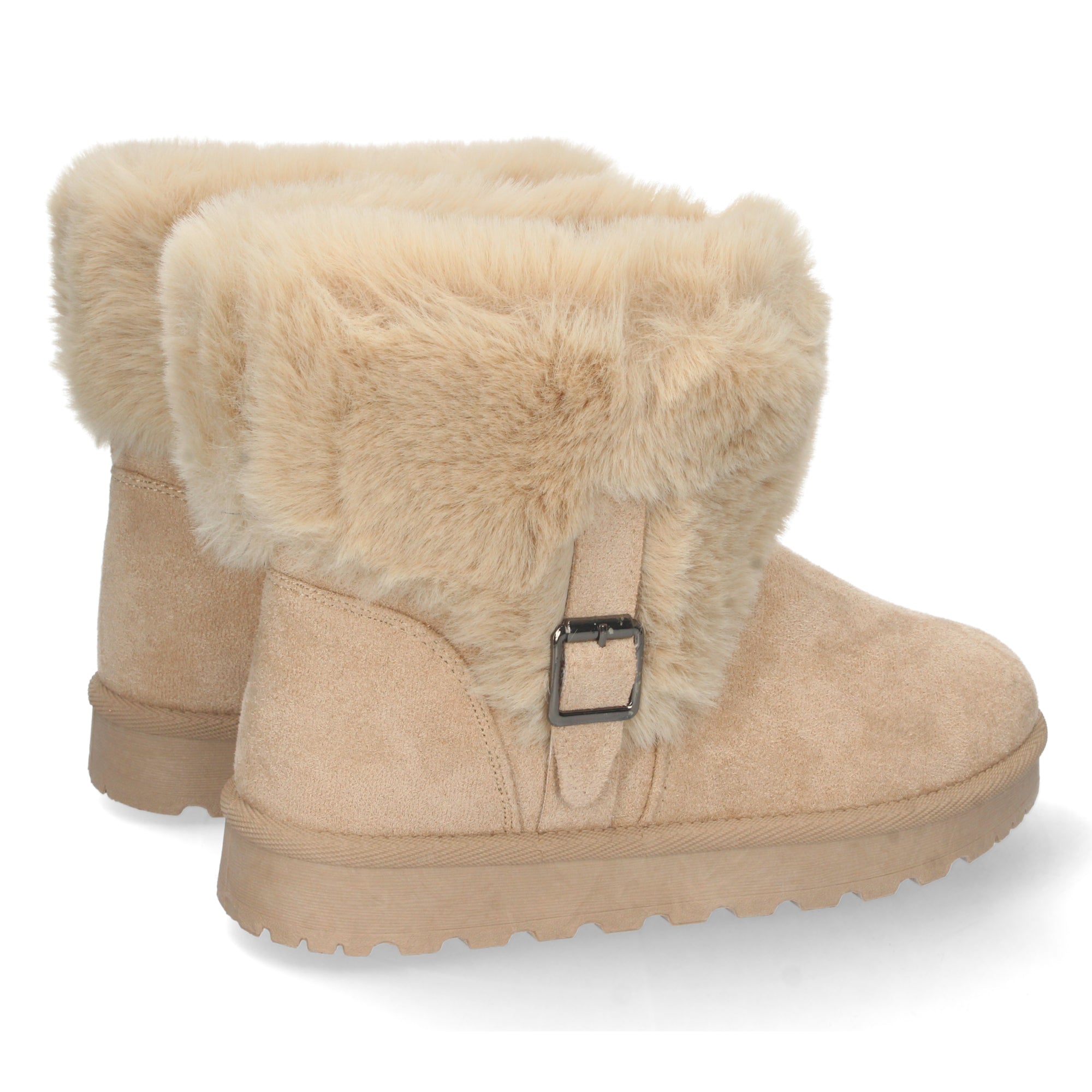 Botin australiano beige con pelo interior