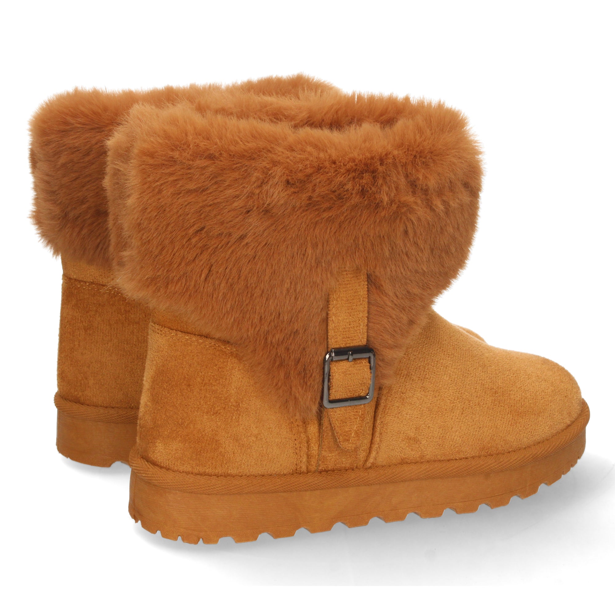 Botin australiano camel con pelo interior
